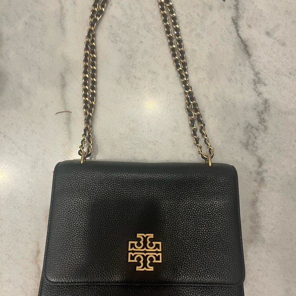 Tory Burch Black Purse with Chain - Picture 4 of 10